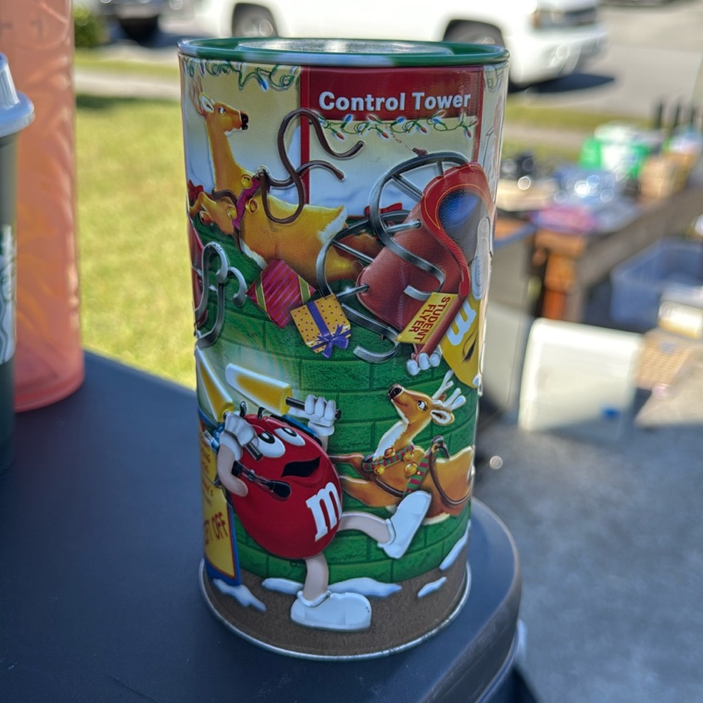 M & M’s Christmas Village Tin #19 Limited Edition